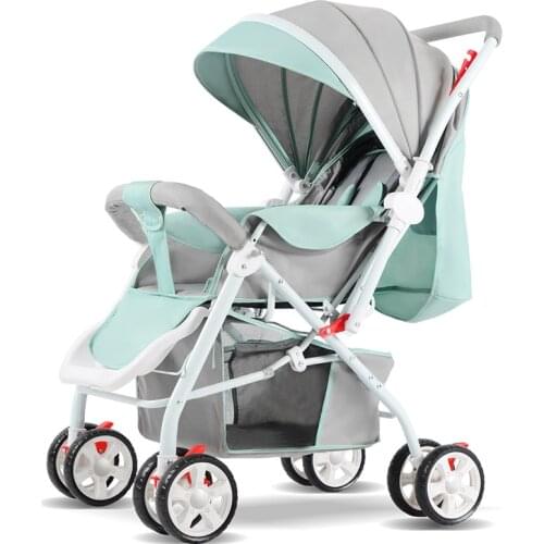2019 Baby stroller super light foldable baby stroller can sit on the easy lying baby umbrella car BB trolley on the plane