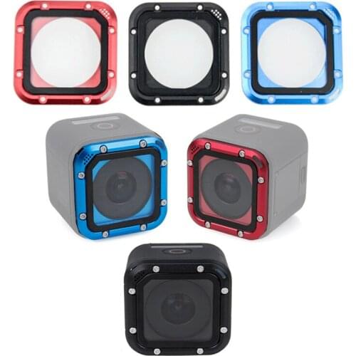 Aluminum Lens Frame Replacement for GoPro Hero 4Session / 5 Session Lens Cap Cover Protective Lens Ring 5S 4S Accessory