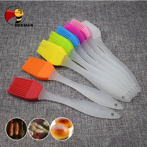 Beeman Newest Silicone Baking Bakeware Bread Cook Brushes Pastry Oil BBQ Basting Brush Tool Kitchen Accessories Gadget Brushes