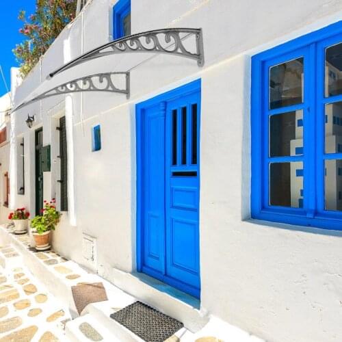 Gazebos Front Door Window Canopy Awning Anti UV Patio Cover Canopy Gazebos Shade Garden Shelter Supplies Multiple Sizes HWC