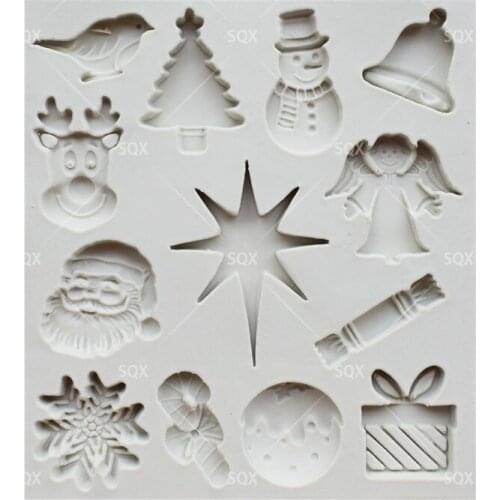 Free Shopping Christmas Cake Baking Molds,Cake Decorating Tools Pastry Tools Kitchen AccessoriesSQ16277