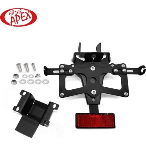CNC Rear License Plate Holder Bracket Fender Eliminator Fit For Yamaha MT-07 MT07 FZ-07 FZ07 2014-2015-2016-2017-2018-2019-2020