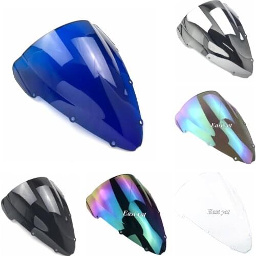 For 2001 2002 2003 2004 2005 2006 Honda CBR 600 F4i CBR600F CBR600F4i Motorcycle Double Bubble Windshield WindScreen