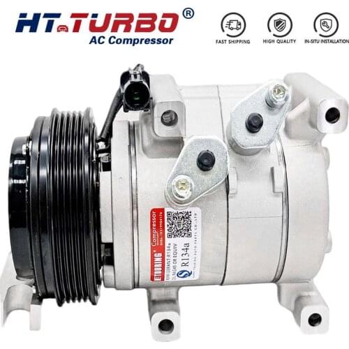 For 9520076KA0 95200-76KA1 97701-B4000 F500-9ADCA-02 F500-QADAA-03 97701B9000 Auto AC Compressor For Hyundai i10 2014-2017 / KIA