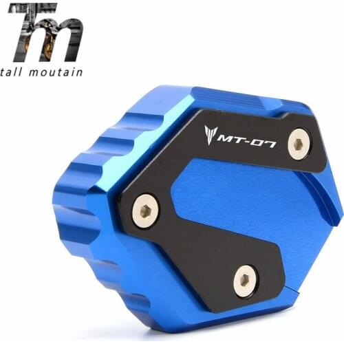 For YAMAHA Tracer 700 gt 700GT 2018-2019 MT07 Tracer MT-07 Tracer 700 18 19 MT07 Fits Motorcycle Foot Side Stand Enlarger Plate