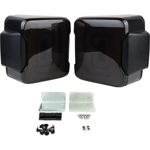 Smoke Lens LED Tail Light for Jeep Wrangler JK 2007-2017 Brake Reverse Light Rear Back Up Lights Daytime Running Lamps