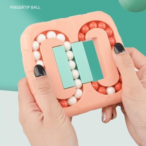 Puzzle Toy Rotating Magic Bean Fingertip Toys Educate Intellectual Montessori Decompression Gift For Teenagers Adult Kid