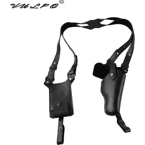VULPO Tactical Pistol Holster Leather Shoulder Holster For QSZ 92 Pistol