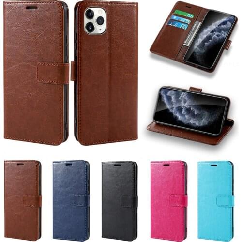 Leather Flip Magnetic Case For Iphone 12 11 Pro 12Pro mini X XS Max XR Aifone Aifon 6 6s 7 8 Plus Stand Wallet Phone Cover Funda