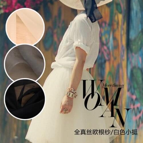 LEO&LIN Is completely true Siou root yarn white 1.1 meters width cloth fabric patchwork (1 meter)