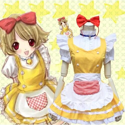 Cute Cat Lolita Maid Dress Cosplay Costume Suit for Girls Woman Waitress Maid Party Stage Costumes