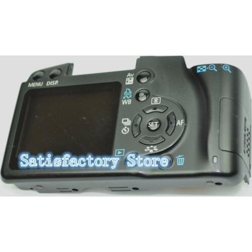 Original 1000D Digital Rebel XS Kiss F Back Cover Rear Shell Case With LCD Flex Cable SD Door Cover For Canon