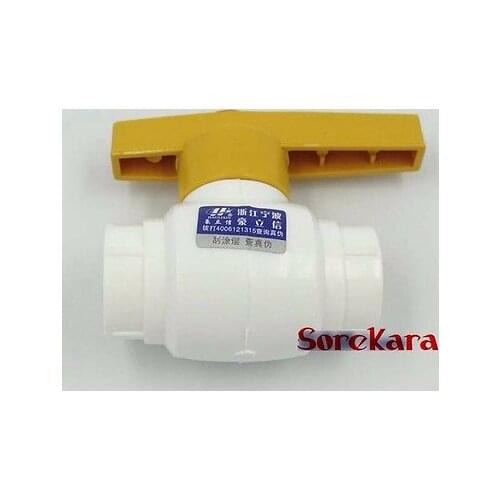 PPR Plumbing fitting Ball Valve Stop Tap Valve With steel Ball FF 63mm Tube O/D for water gas oil，PPR Pipe Fittings