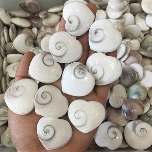 10pcs beautiful natural stones and minerals sun conch heart shaped gemstones healing crystals for home decoration&DIY panddent