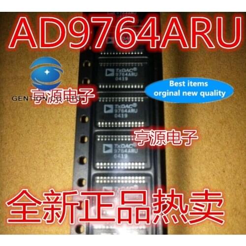 5PCS AD9764 AD9764ARU AD9764ARUZ in stock 100% new and original