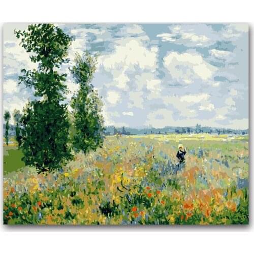 5d by numbersDigital oil painting of Phalaenopsis vase pink ceramic petals picture children paintings by numbers with