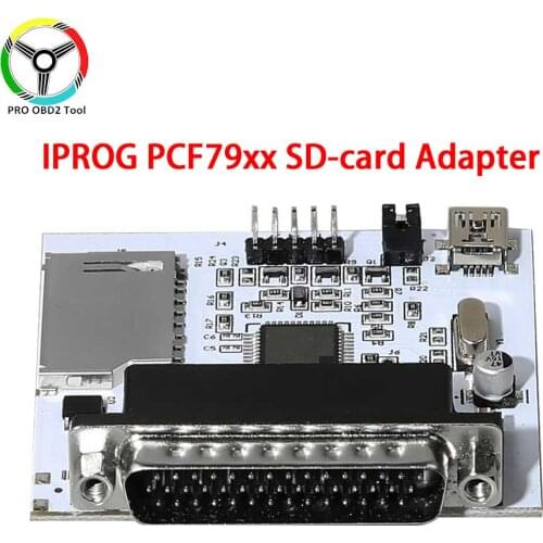 Hot Selling IPROG PCF79xx SD-card Adapter Read and Write PCF7941/52/53/61 for IPROG Thorough MSDA MSCL Lines