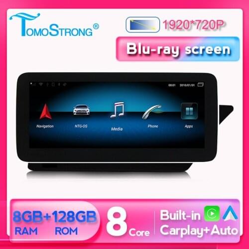 Carplay DSP Car radio For MERCEDES BENZ E Class W207 C207 A207 2009 2010-2012 Right hand drive 128G ROM Car multimedia player