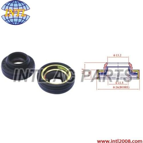 Auto AC Compressor pump seal oil shaft seal/ lip seal for DAEWOO V5 single lip/shaft seal