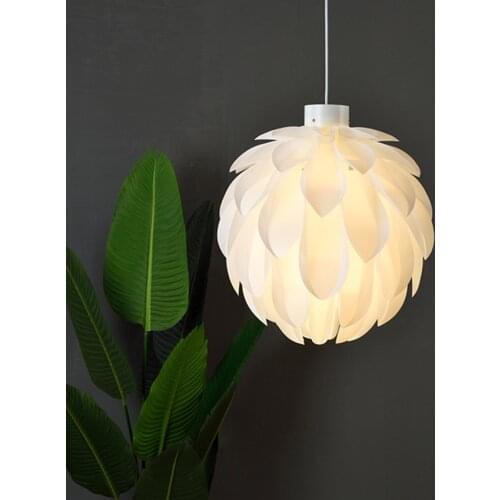 Norm12 Denmark petal acrylic pendant lamp for dining room kitchen white pendant light creative restaurant bar cafe pinecone lamp