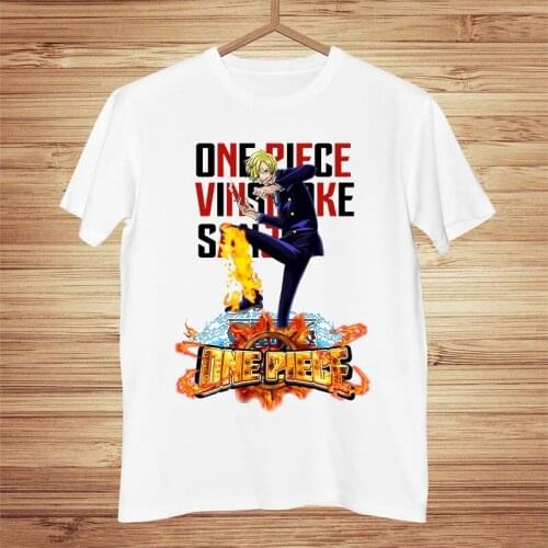 One Piece Mens Tops Summer Womens cotton t-shirt 2021 Manga Anime clothes T-shirts with short sleeves Woman Tshirts