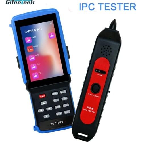 IPC-9310S 4inch display 4K H265 IP 8MP CVI 8MP TVI 5MP AHD CCTV camera video test Professional testing tools with cable test