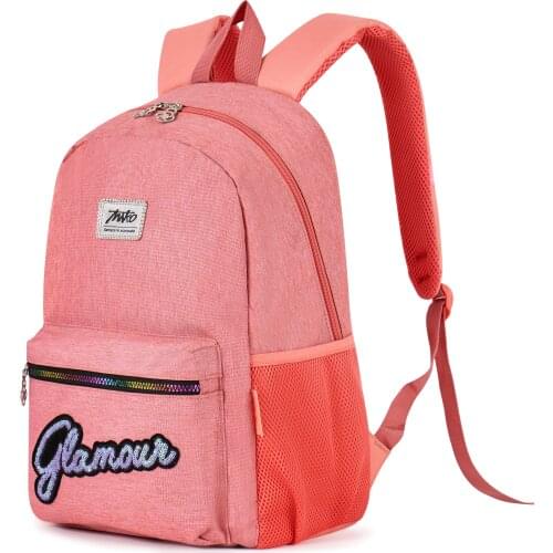 Glitter Sequins Backpack For Women Waterproof Rucksack College School Bookbag Backpacks Girls 16 Inch