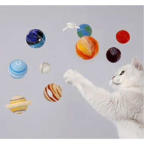 Starry Sky Supplies For Cats Toy Ball Cats Accessories Cat Toy Cat Funny Cat Stick Bite Resistant Catnip Ball Cat Toy Set