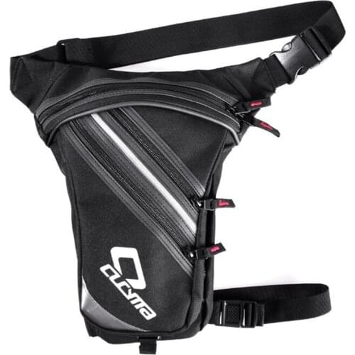 CUCYMA Motorcycle Bag Waterproof Oxford Waist Bag Moto Drop Leg Bag Motorcycle Bicycle Fanny Pack Belt Belt Bag Motorbike Bag