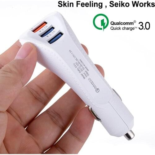 3 Ports USB Charger 3.1A Car Charger Charging for Mobile Phone Fast Charger Adapter for iphone Huawei Samsung Quick Charger 3.0