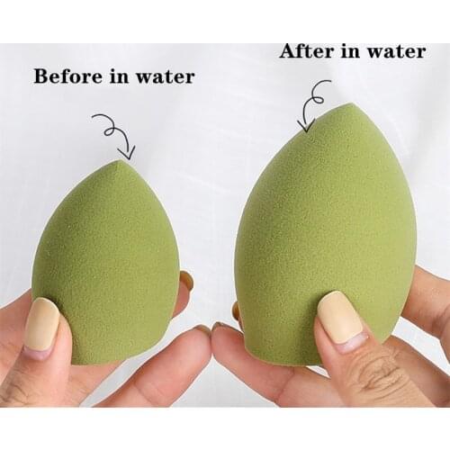 1Pcs Cosmetic Puff Makeup Latex-Free Comestic Egg Sponge Puff Dry Wet Use Womens Makeup Foundation Sponge Beauty Make Up Tools