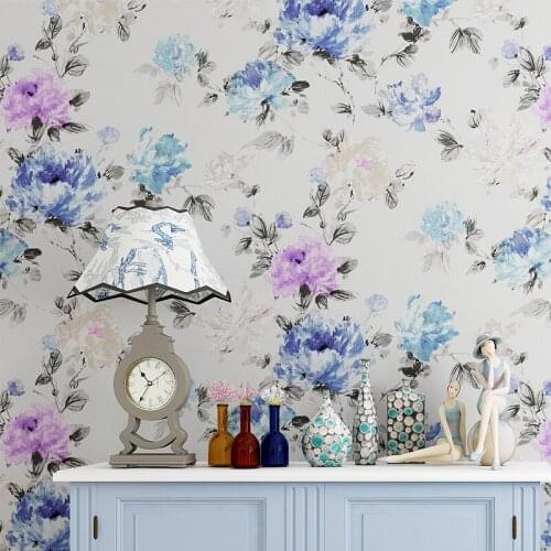 3d papel de parede 3d Rustic Big Flower Photo Wallpaper Mural Rolls for 3d Walls Living Room Background 3d Wall paper Home Decor