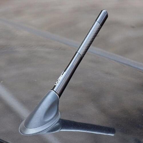 4.7inches Universal Car Antenna Carbon Fiber Radio FM Signal Antena Auto Refitting Tool