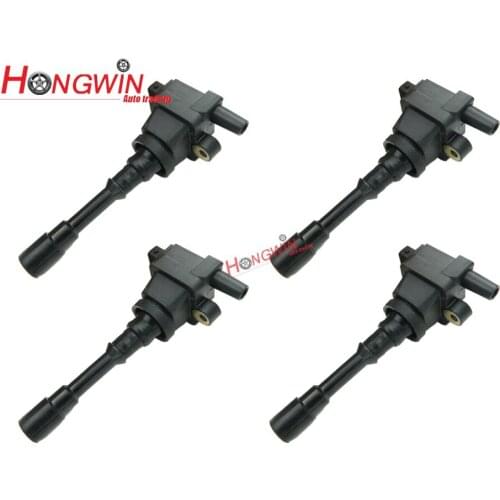 4Pcs 0221500802 Ignition Coil Fits BYD - F3 L4-1.5L MMitsubishi 4G13 2005-2008 02215 00802 , 102CAA41A,22433-AA421