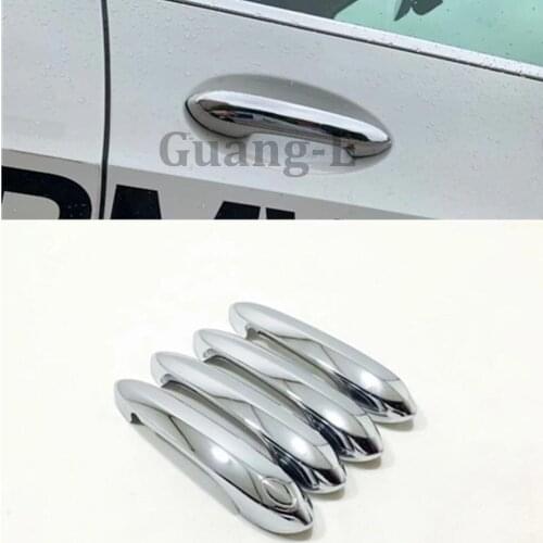 Top Quality Car Styling Sticks Frame Lamp Trim ABS Chrome Door Handle Armrest Handrail 4pcs For Bmw X5 Xdrive G05 2019 2020