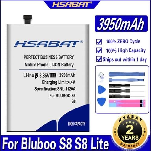 HSABAT 3950mAh Battery for Bluboo S8 / S8 lite Batteries