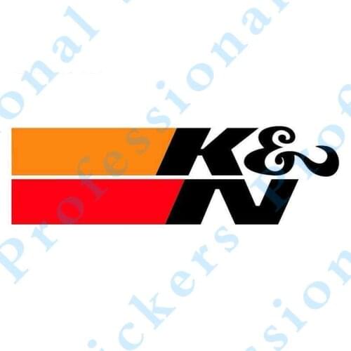 Personalized Car Sticker Accessories PVC K & N Suitable Window Waterproof Motorcycle Decal for JEEP Van Bike Offroad
