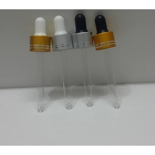 18mm aluminum cutting line cap silicon bulb glass dropper essential oil serum liquid whitening spot removal skin packing