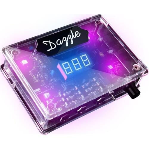 Colorful Transparent Tattoo Power Supply Source for Rotary coil Tattoo machines