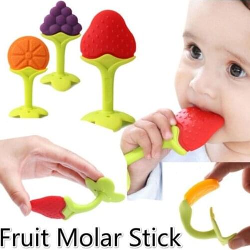 Baby Girl Teether Nipple Fruit Food Feeding Pacifier Silicone Teethers Safety Feeder Bite Food Nipple Teether Oral Care