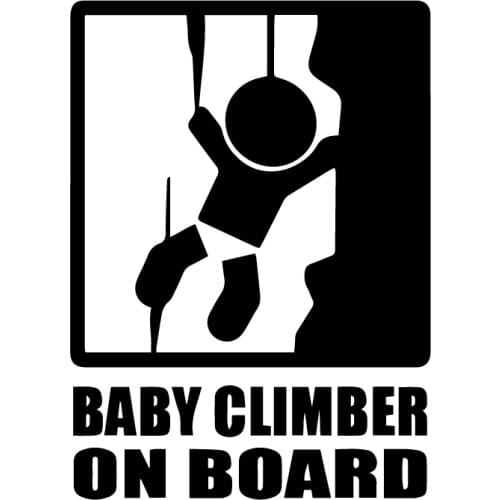 Cute Baby on Bord Car Stickers Waterproof Cover Scratch Decal Auto Decoration Accessories for BMW RV KIA VW Vinyl,12cm*16cm