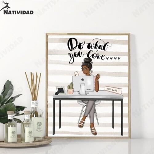 Modular House Apartment Home Decoration Poster Modern Fashion Model White-Collar Living Room Bedroom Wall Canvas Painting Decor