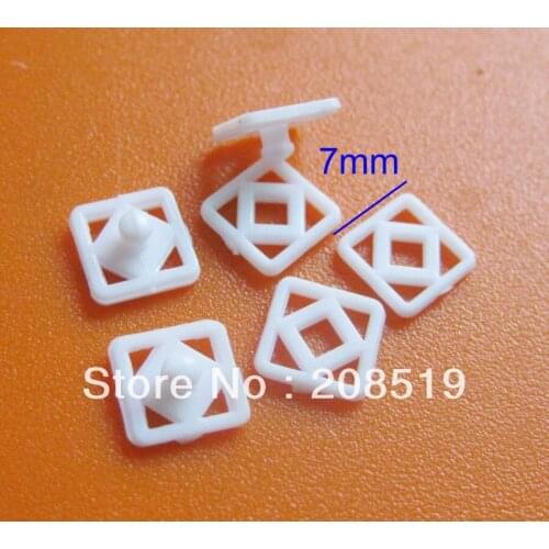 NB0063 Snap buttons 7mm Square button 1000pcs/bag white buttons garment accessory