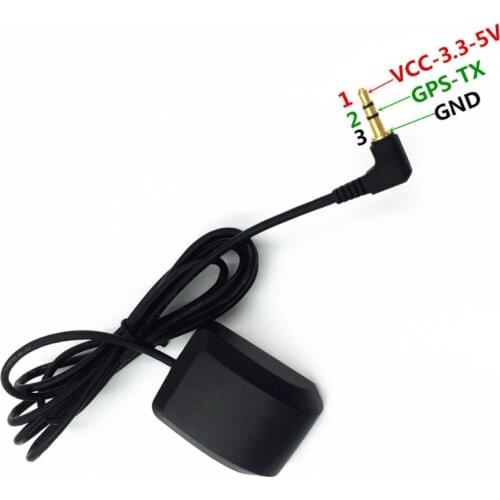 Nice cheap car DVR track record with the recorder with GPS antenna module receiver 3.5 headphone connectors, 2 m cable factory