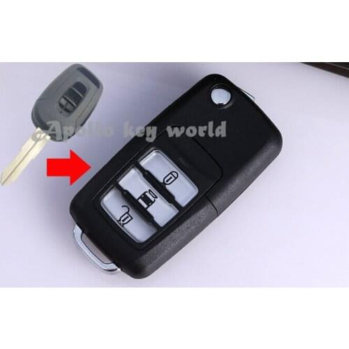 New Style ! 3 Button Replacement modified Flip Folding Remote Key Shell Case For Chevrolet Captiva Keyless Entry Fob Key Cover