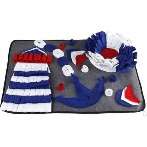 1pc 50*70cm Bite-resistant Dog Puppy Cat Smell Cushion Sleeping Kennel Mat Cat Bed Pet Release Energy Playing Train Toy Supply