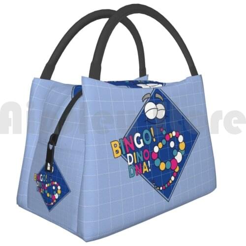 Portable Insulation Bag Bingo Dna Dinosaure Dinosaur Dna Adn Bingo Mellenora