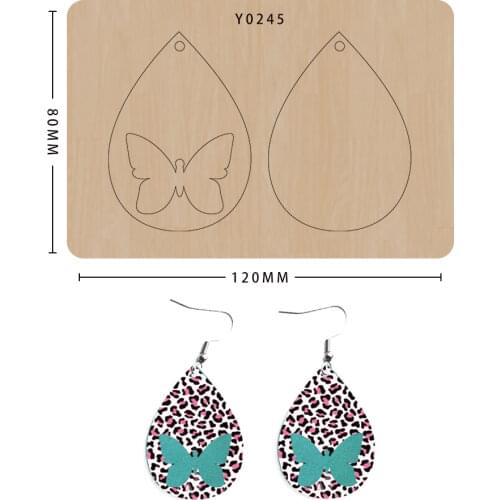 Earring Cutting Dies 2021 New Die Cut &wooden Dies Suitable For Common Die Cutting Machines On The Market