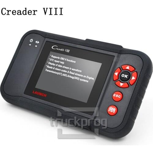 Code Reader Diagnostic Scanner Creader VIII Launch X431 OBDII Diagnosis Tool Support ENG/AT/ABS/SRS + EPB SAS Oil reset