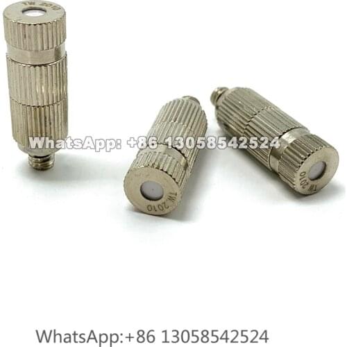 Anti-drop High Pressure Fog Misting Nozzle, FD 30-50 Micron Fog Misting Spray Nozzle,Water Spray Nozzle for Humidification